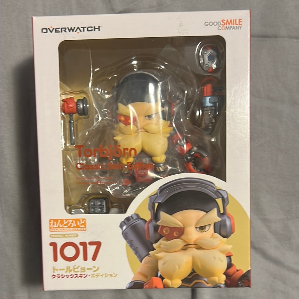 Overwatch Torbjörn Action Figure - Yellow and Black